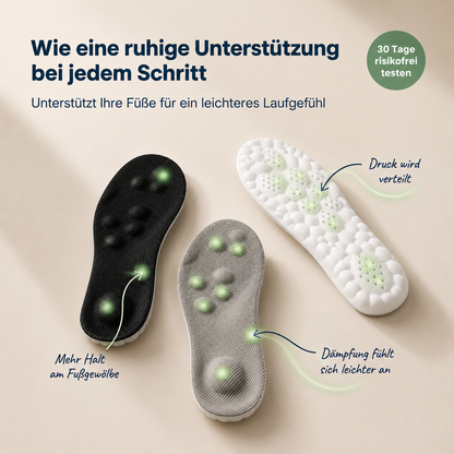 Schritt Leicht Aktiv-Einlagen