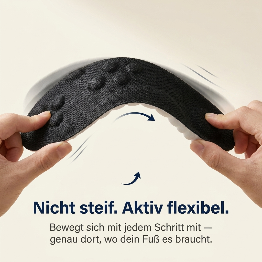 Schritt Leicht Aktiv-Einlagen