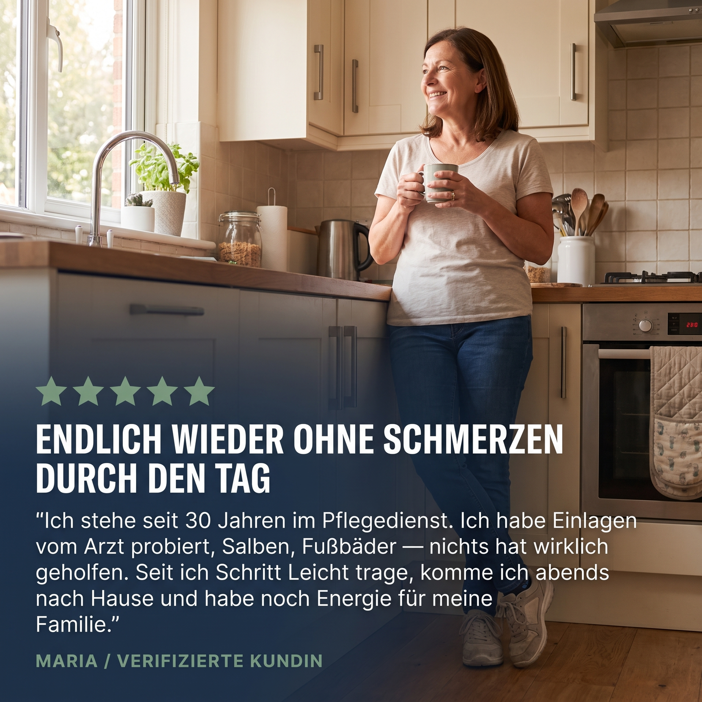 Schritt Leicht Aktiv-Einlagen