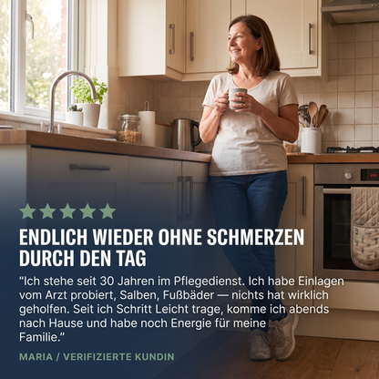 Schritt Leicht Aktiv-Einlagen