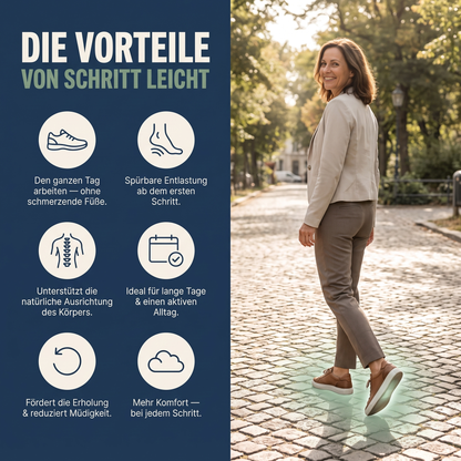 Schritt Leicht Aktiv-Einlagen