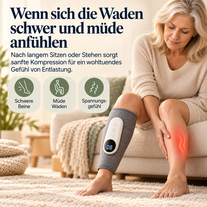 Schritt Leicht Wadenmassagegerät mit Wärme & Luftkompression