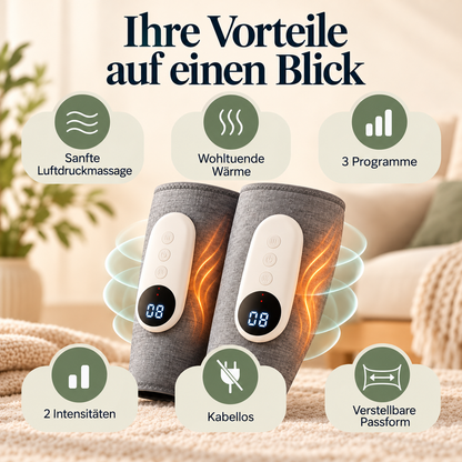Schritt Leicht Wadenmassagegerät mit Wärme & Luftkompression