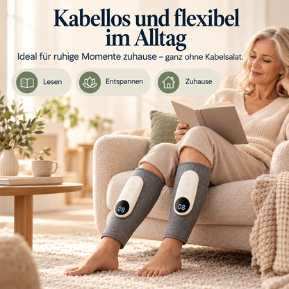 Schritt Leicht Wadenmassagegerät mit Wärme & Luftkompression
